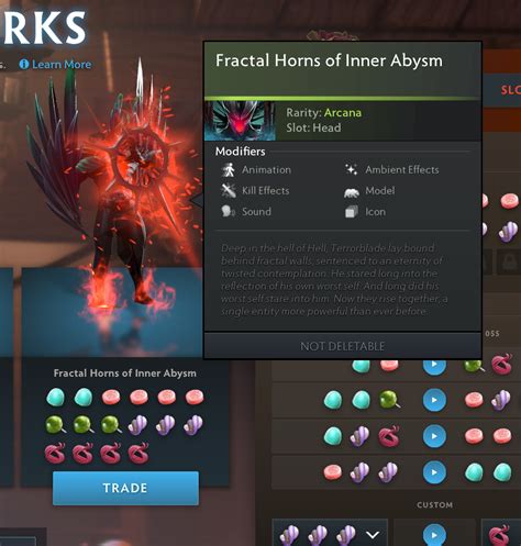 fractal horns of inner abysm|Terrorblade Arcana (Fractal Horns of Inner Abysm) .